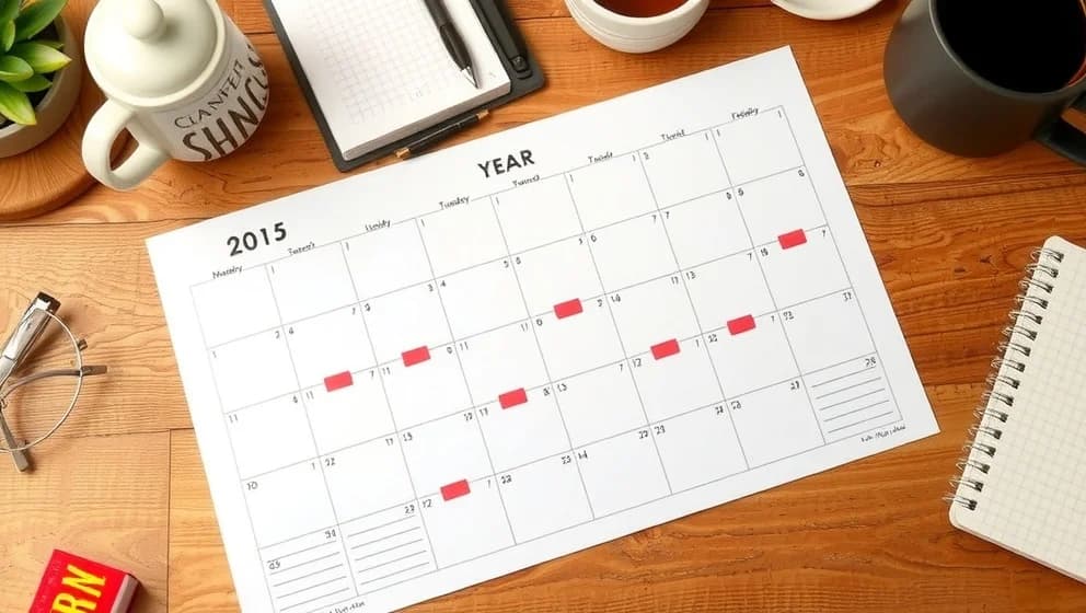 Kalender 2025 med helgdagar och viktiga datum